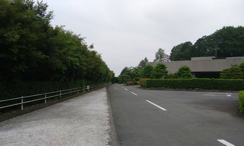 川越市立ち華葬祭が利用する越生斎場の外観の写真