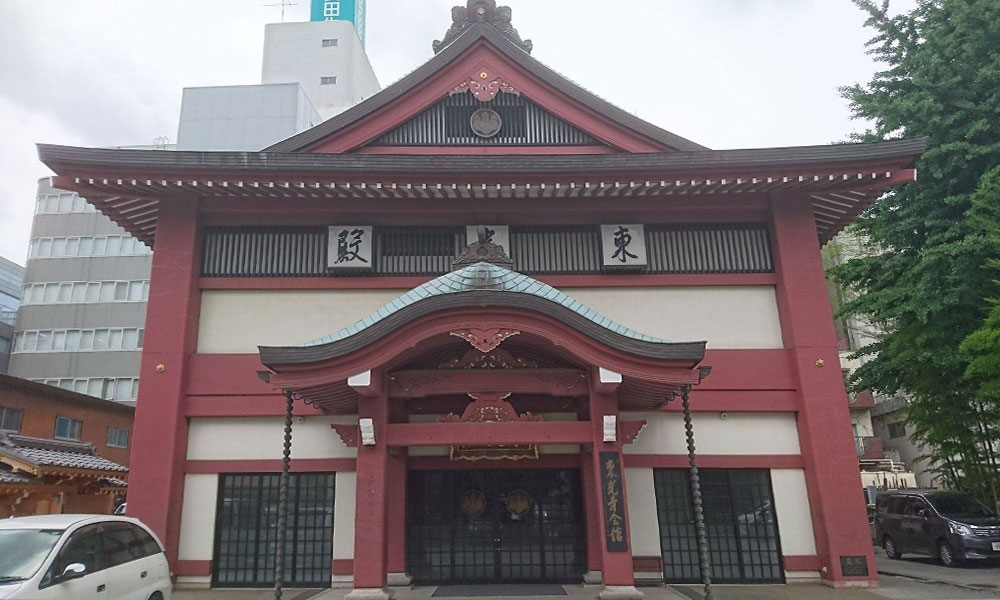 川越市立ち華葬祭が利用する東光寺 東光殿の外観の写真